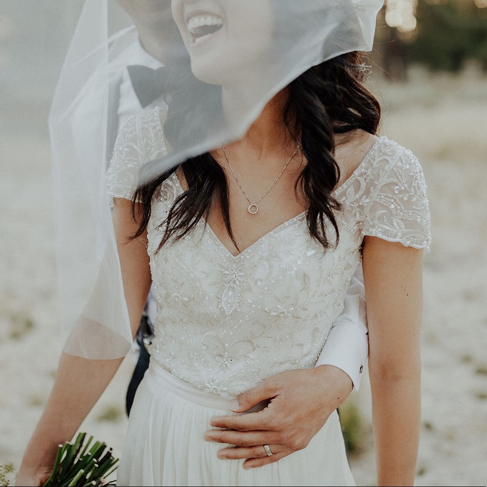 BHLDN Wedding Dress - Brio Bodysuit & Delia Skirt
